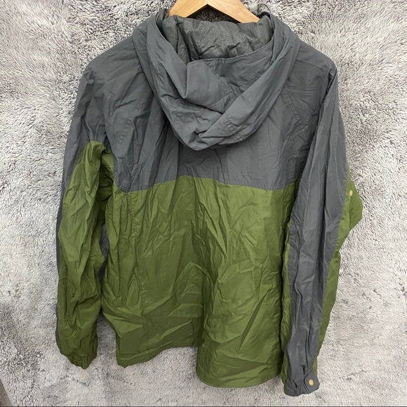 ColumbiaOlive Two Toned  Windbreaker Jacket - Picture 2 of 5